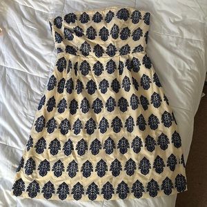 JCrew Strapless dress